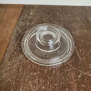 Pyrex Vintage 7756-C C-7 Clear Glass Replacement‎ Lid